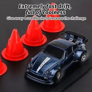 1/64 Mini RC Drift Car – 4WD High Speed Remote Control Racing Car with LED Lights (2.4GHz RTR)