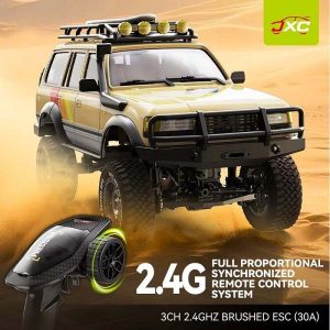 JXC C5826 1/12 4WD RC Rock Crawler – Two-Speed Off-Road Climbing Truck with LED Lights & Oil-Filled Shocks