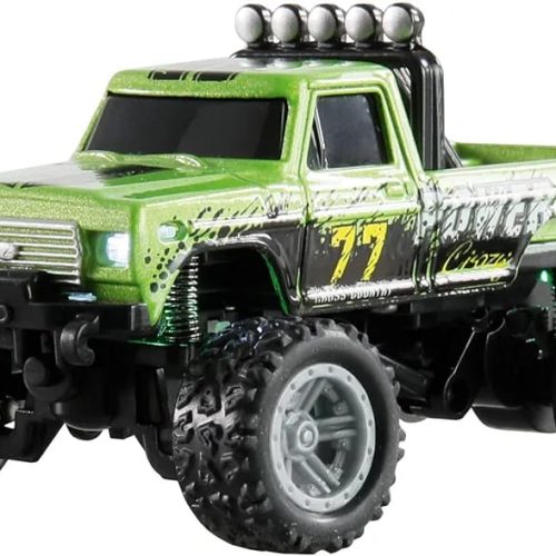 1/64 Die-Cast RC Monster Truck – Mini Remote Control Truck with Speed Control & Cruise Mode (RTR)